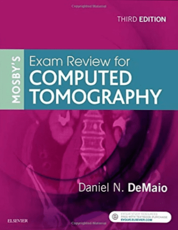Mosby Mosby’s Exam Review for Computed Tomography