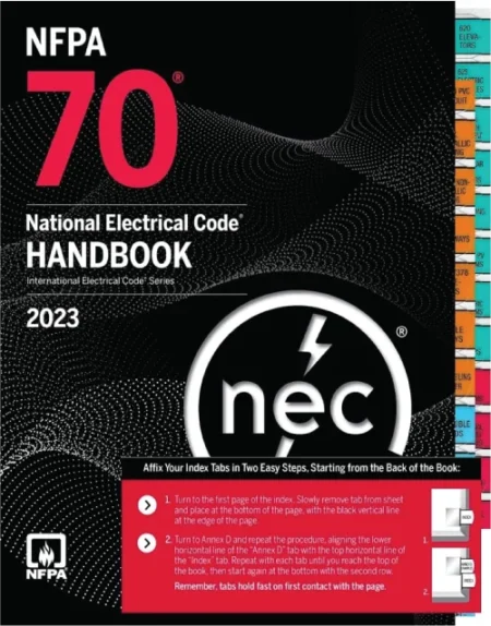 National Electrical Code Hand book 2023 Edition with Tabs Hardcover