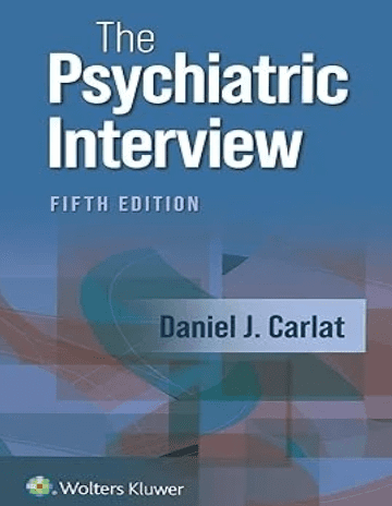 The psychiatric Interview