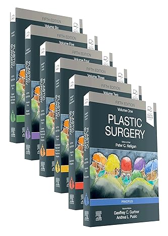Plastic Surgery: 6-Volume Set 5th Edition