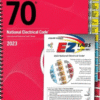Nec Code National electrical code 2023 edition spiral bound with EZ index Tab