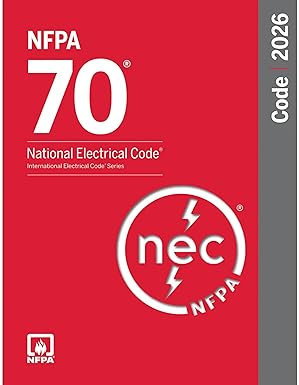 NFPA 70 National Electrical Code NEC 2026 Paperback