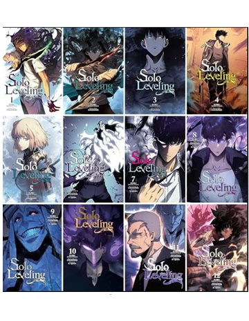 Solo Leveling Manga Series, Vol 1-12, 12 Collection Books Set by Chugong, Best seller book in our website.
