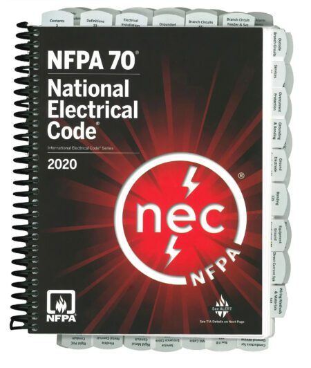 NFPA 70 National Electrical Code 2020 Edition Spiral with EZ Tabs