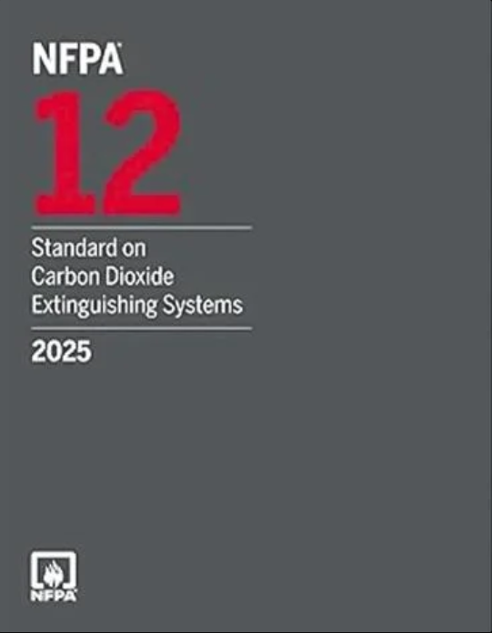 NFPA 12 Standard on Carbon Dioxide Extinguishing Systems 2025 Edition Paperback